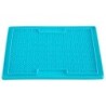 LickiMat® Hunde-Schleckmatte Soother turquoise, Maße: ca. 20 x 20 cm