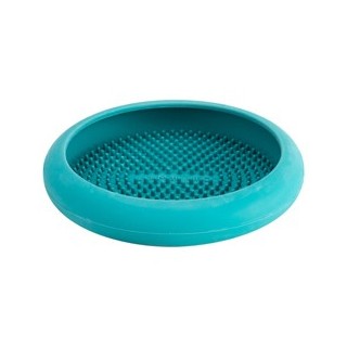 LickiMat® Hunde-Schlecknapf Ufo turquoise, Breite: ca. 4 cm, Durchmesser:  ca. 19 cm