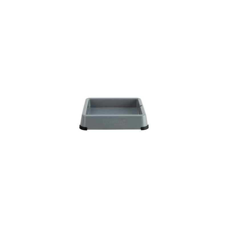 LickiMat® Schleckmatten-Erweiterung Indoor Keeper grey, Maße: ca. 5,5 x 26 x 26 cm