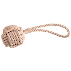 HUNTER Hundespielzeug Schleuderball Inari beige, Länge: ca. 20 cm, Durchmesser:  ca. 10 cm