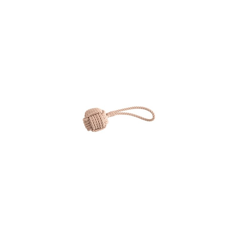 HUNTER Hundespielzeug Schleuderball Inari beige, Länge: ca. 20 cm, Durchmesser:  ca. 10 cm
