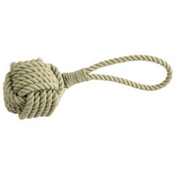 HUNTER Hundespielzeug Schleuderball Inari grün, Länge: ca. 20 cm, Durchmesser:  ca. 10 cm