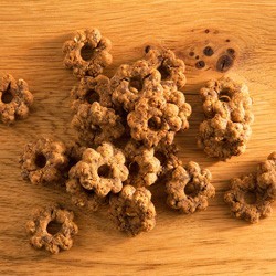 alsa-nature Putenleber-Rosetten, 250 g, Durchmesser:  ca. 3 cm