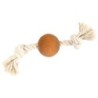 WOLTERS Hundeball Pure Nature braun, Gr. S, Durchmesser:  ca. 19 cm