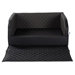 alsa-brand Kofferraumbett Comfort blackgrey, Maße: ca. 90 x 70 cm