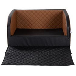 alsa-brand Kofferraumbett Comfort blackcopper, Maße: ca. 90 x 70 cm