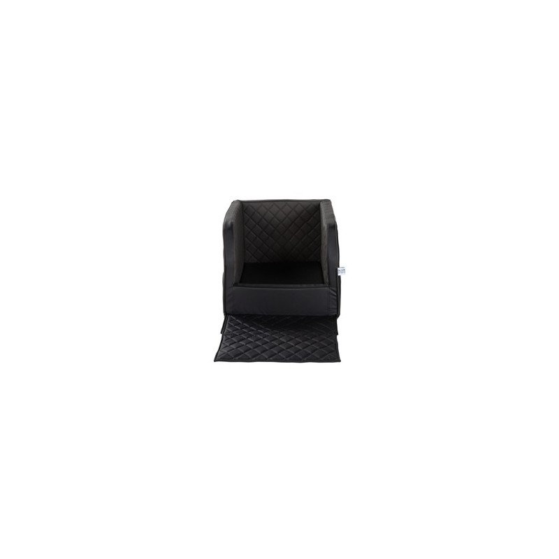 alsa-brand Rücksitzbett Comfort blackgrey, Maße: ca. 57 x 65 cm