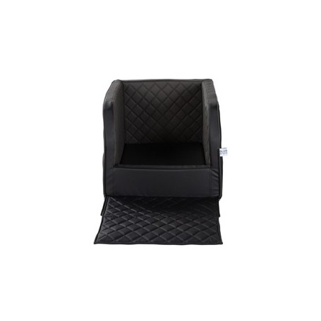 alsa-brand Rücksitzbett Comfort blackgrey, Maße: ca. 57 x 65 cm