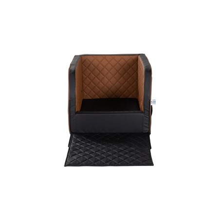 alsa-brand Rücksitzbett Comfort blackcopper, Maße: ca. 57 x 65 cm