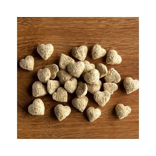 alsa-nature Apfel-Herzen, 1 kg, Länge: ca. 1,5 - 2 cm