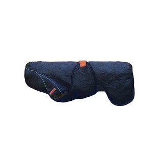 SICCARO Hunde-Bademantel Supreme 2.0 blue granite, Gr. 30, Rückenlänge: ca. 27 - 35 cm