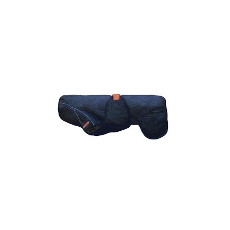 SICCARO Hunde-Bademantel Supreme 2.0 blue granite, Gr. 30, Rückenlänge: ca. 27 - 35 cm