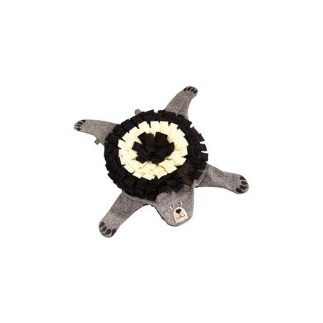 HUNTER Hunde-Schnüffelrasen Billund Bär grau, Durchmesser:  ca. 40 cm
