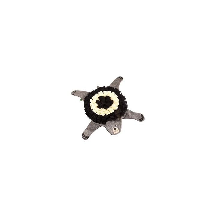 HUNTER Hunde-Schnüffelrasen Billund Bär grau, Durchmesser:  ca. 40 cm