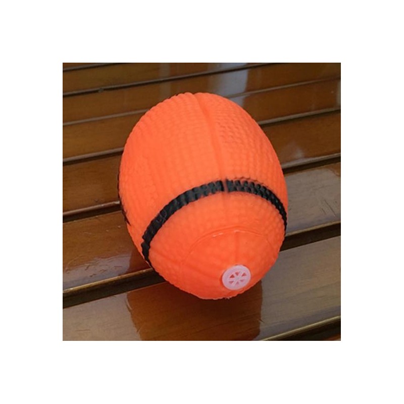 Pet Puppy Chew Bite Rugby Ball Squeaker Squeaky Training Sound Toy Dog GiftMöbel & Wohnen, Feste & Besondere Anlässe, Party-