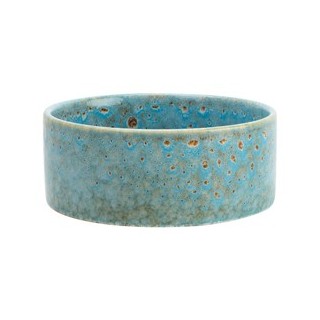 TRIXIE Hundenapf Steingut blau, Gr. 0,4 l/Ø13 cm, Durchmesser:  ca. 13 cm