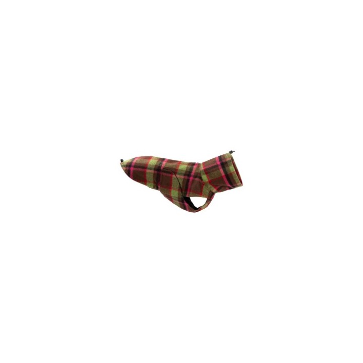 Cloud7® Hundemantel Glasgow plaid pink, Rückenlänge: ca. 45 - 51 cm, Brustumfang: ca. 62 - 70 cm