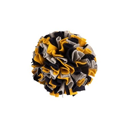 HUNTER Hundespielzeug Schnüffelball blau/grau/gelb, Durchmesser:  ca. 16 cm