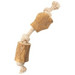 Hundespielzeug Java 2 Block braun, Gr. M, Maße: ca. 32 x 5,5 x 5,5 cm, Durchmesser:  ca. 5,5 cm