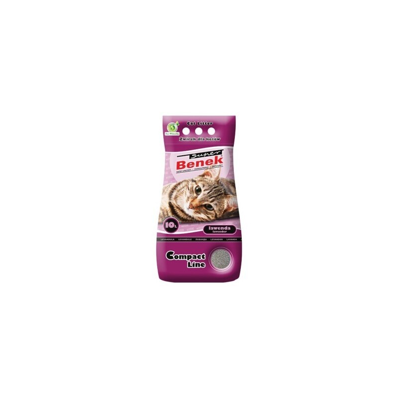 Benek Super Compact Lavendel 10 l