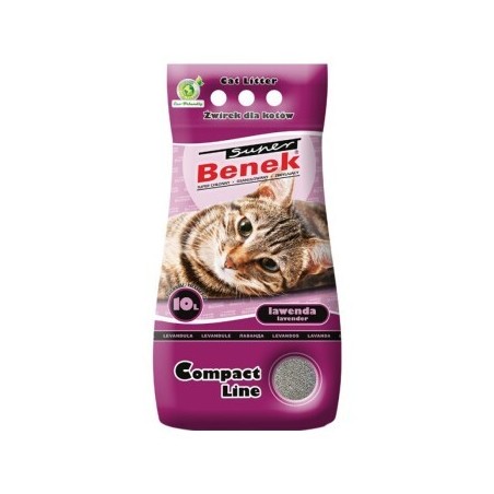 Benek Super Compact Lavendel 10 l