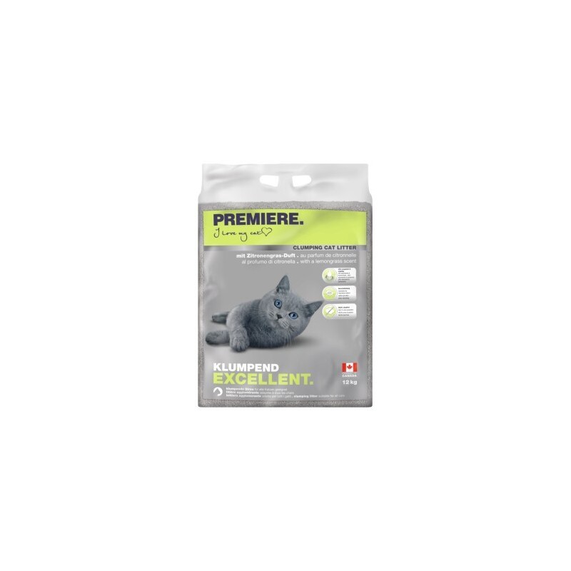 PREMIERE Excellent Zitronengras Klumpstreu 12 kg