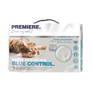 PREMIERE White Sensation blue control, Klumpstreu 12 l