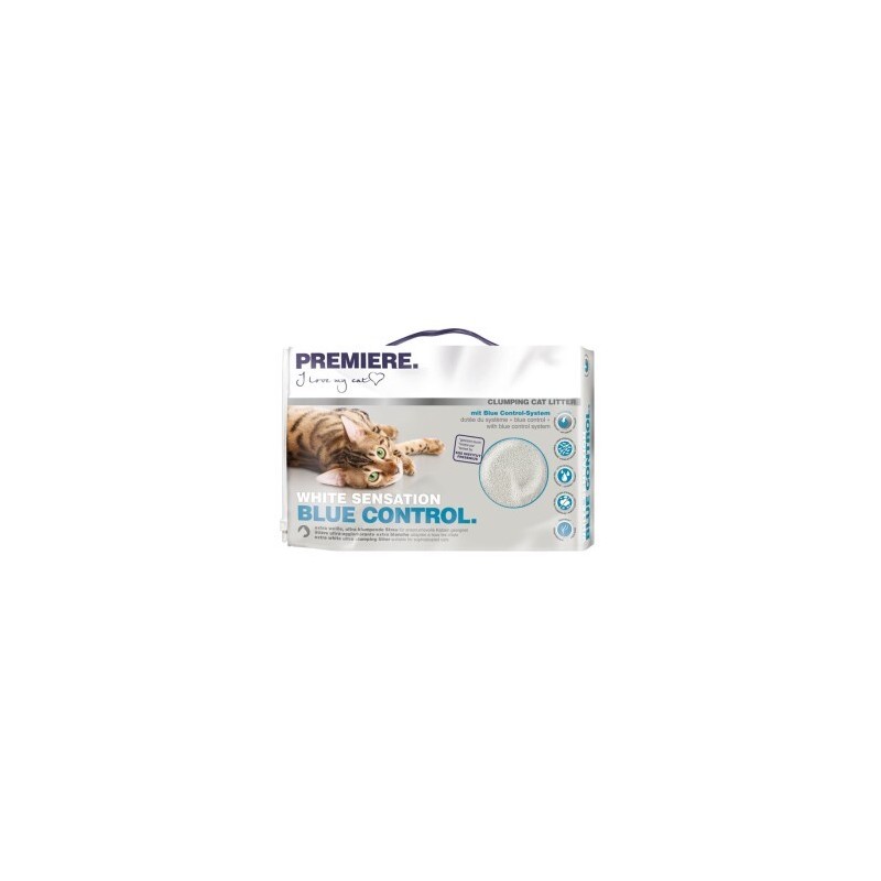 PREMIERE White Sensation blue control, Klumpstreu 12 l
