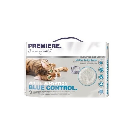 PREMIERE White Sensation blue control, Klumpstreu 12 l