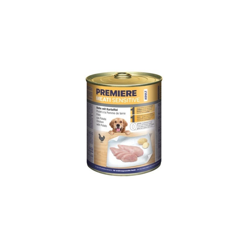 PREMIERE Meati Sensitive Huhn und Kartoffel 6x800 g