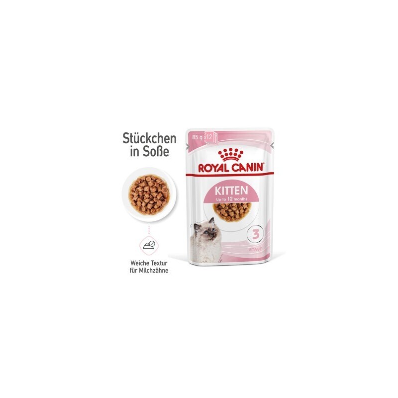 ROYAL CANIN Kitten in Soße 12x85 g