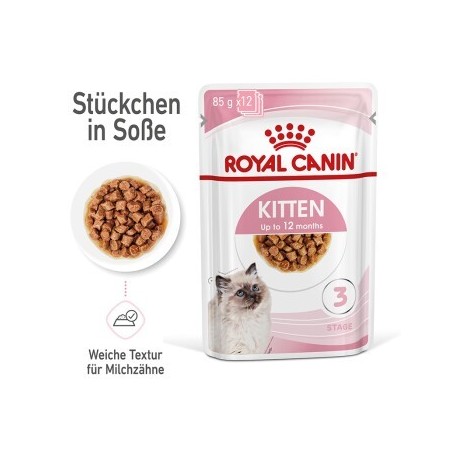 ROYAL CANIN Kitten in Soße 12x85 g