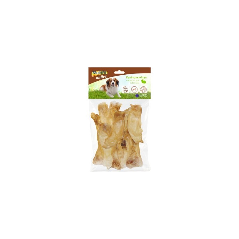 MultiFit native Kaninchenohren 100 g