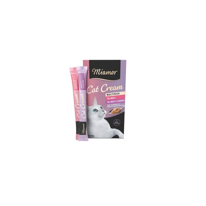Miamor Cat Snack Malt-Cream Vorteilspack 24x15g