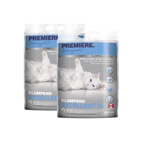 PREMIERE Excellent XL Klumpstreu 2x12 kg
