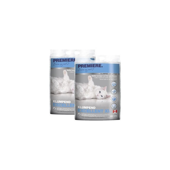 PREMIERE Excellent XL Klumpstreu 2x12 kg