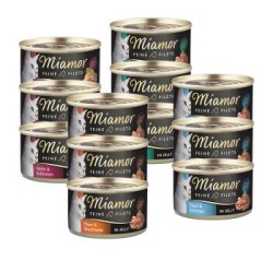Miamor Feine Filets in Jelly Mixpaket 12x100g Mixpaket 1
