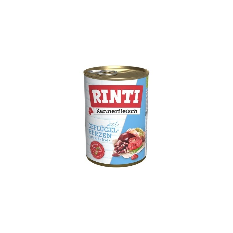 RINTI Kennerfleisch Geflügelherzen 24x400 g