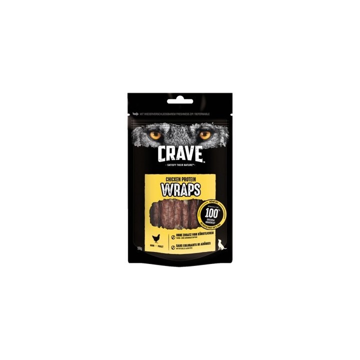 CRAVE Protein Wraps mit Huhn 1 x 50g