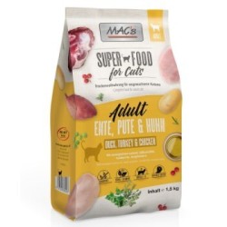 MAC's Superfood for Cats Adult Ente, Pute & Huhn 1,5kg