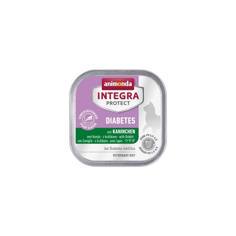 animonda Integra Protect Diabetes 16x100g Kaninchen
