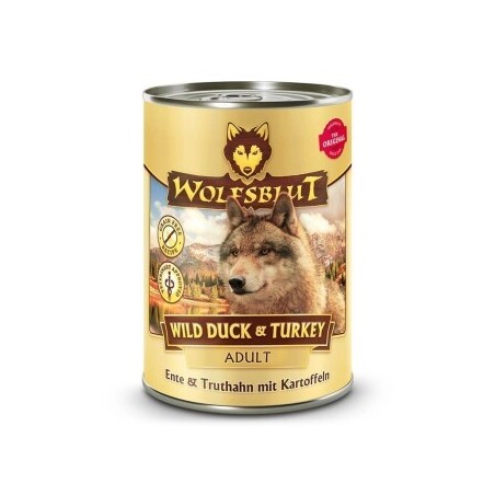 WOLFSBLUT Adult Wild Duck & Turkey 6x395g