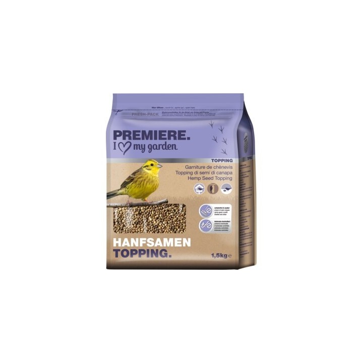 PREMIERE Hanfsamen Topping 1,5kg
