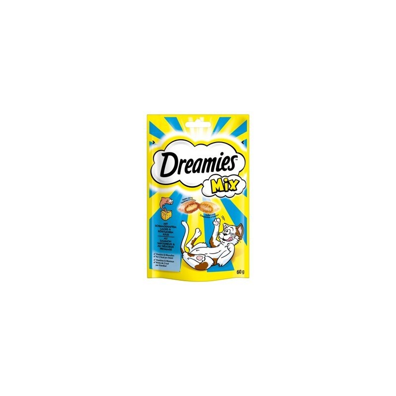 Dreamies Mix 6x60g Käse und Lachs