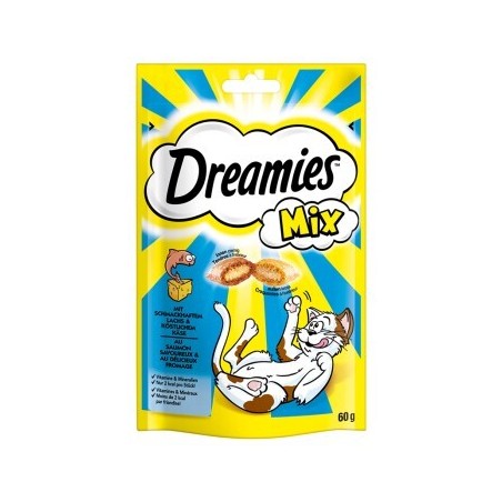 Dreamies Mix 6x60g Käse und Lachs