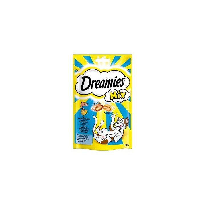 Dreamies Mix 6x60g Käse und Lachs