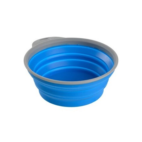 Dogs Creek Reise-Silikonnapf Trail blau 500 ml