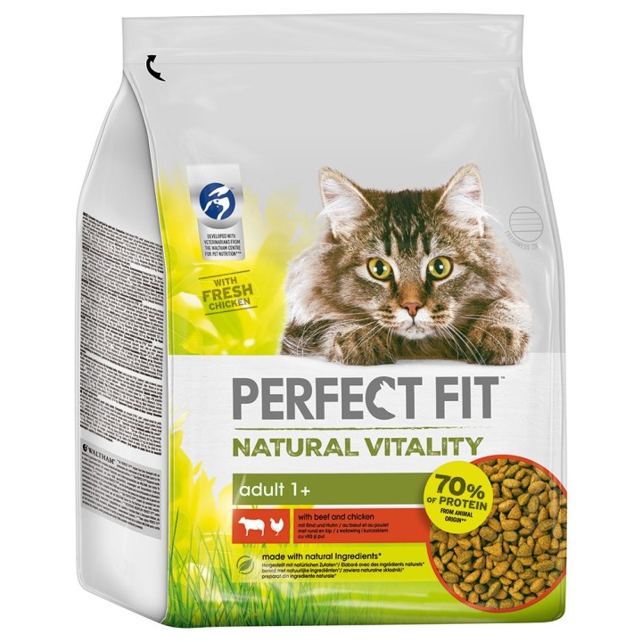 Perfect Fit Natural Vitality Adult 1+ Rind und Huhn - 2,4 kg