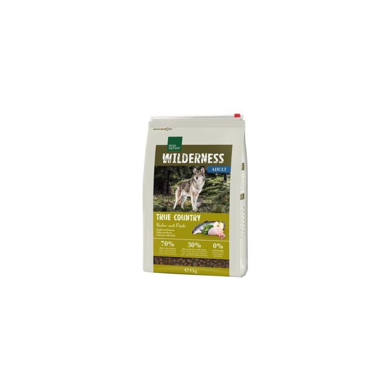 REAL NATURE WILDERNESS True Country Adult Huhn mit Fisch 4 kg