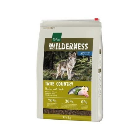 REAL NATURE WILDERNESS True Country Adult Huhn mit Fisch 4 kg